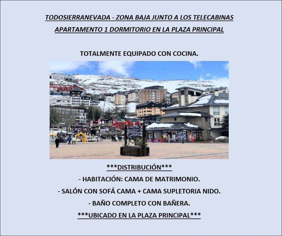 Ski Plaza Sierra Nevada & Zona Baja Extérieur photo