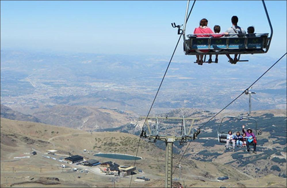 Ski Plaza Sierra Nevada & Zona Baja Extérieur photo