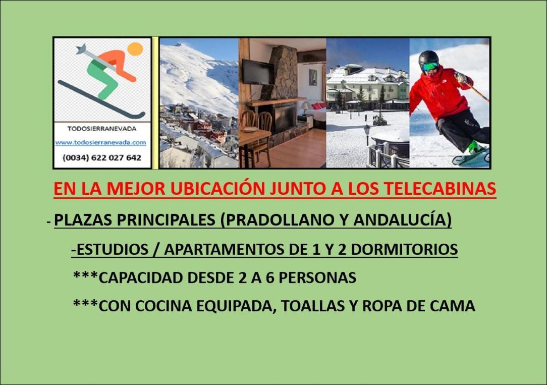 Ski Plaza Sierra Nevada & Zona Baja Extérieur photo